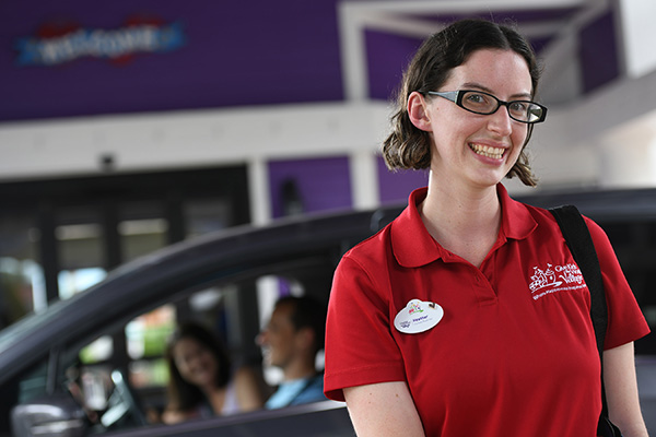 Storyteller at Give Kids The World